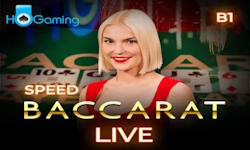 Speed Baccarat live game by Evolution, RTP 98.94%